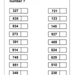 Ones Place Value – 2 Worksheets / Free Printable Worksheets   Free Printable Place Value Worksheets