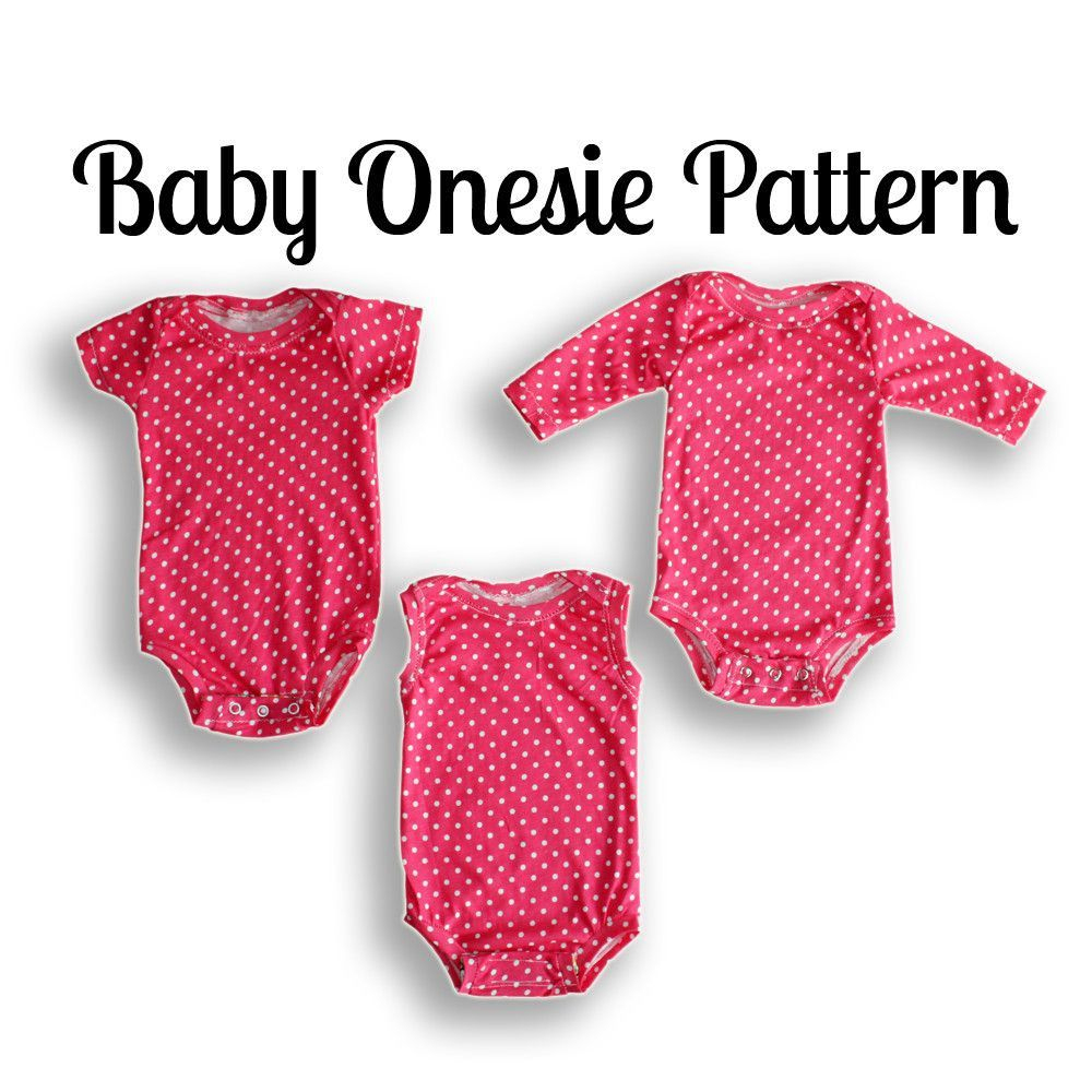 Onesie Sewing Pattern | Nb-36 Months | Projects To Try | Pinterest - Free Printable Onesie Pattern
