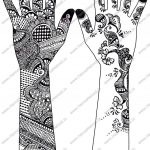 Pakistan Cricket Player Printable Henna Designs Indi On Lotus   Free Printable Henna Tattoo Designs