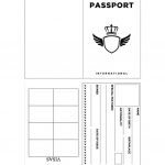 Passport Template Worksheet   Free Esl Printable Worksheets Made   Free Printable Passport Template