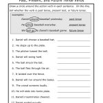 Past Present And Future Tense Verbs | Worksheets | Pinterest   Free Printable Past Tense Verbs Worksheets