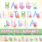 Peppa Pig Clipart Png Collection   Peppa Pig Birthday Banner Printable Free
