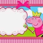 Peppa Pig Fairy: Free Printable Invitations. | Oh My Fiesta! In English   Peppa Pig Birthday Banner Printable Free