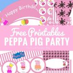 Peppa Pig Party Printables + Fun Party Ideas | Party Time   Peppa Pig Birthday Banner Printable Free