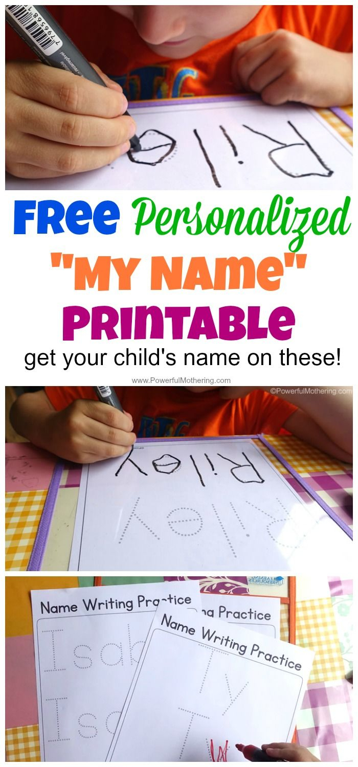 Perfect For Preschool Name Tracing Worksheets And Name Learning - Free Printable Name Tracing Worksheets For Preschoolers