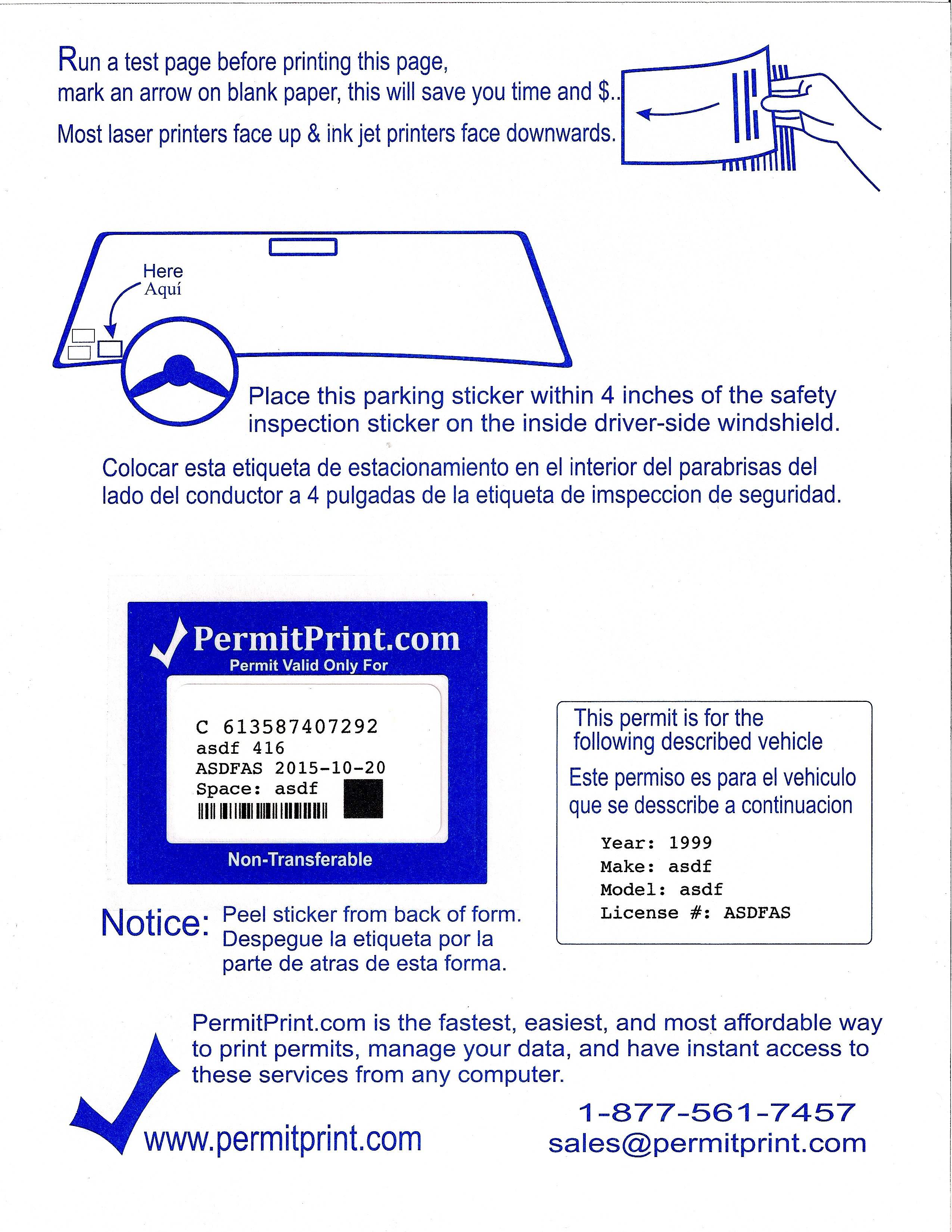 Permitprint | Parking Permits Made Easy - Free Printable Parking Permits