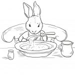 Peter Rabbit At Home Coloring Page | Free Printable Coloring Pages   Free Printable Peter Rabbit Coloring Pages