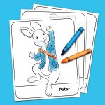 Peter Rabbit Coloring Pack | Nickelodeon Parents   Free Printable Peter Rabbit Coloring Pages