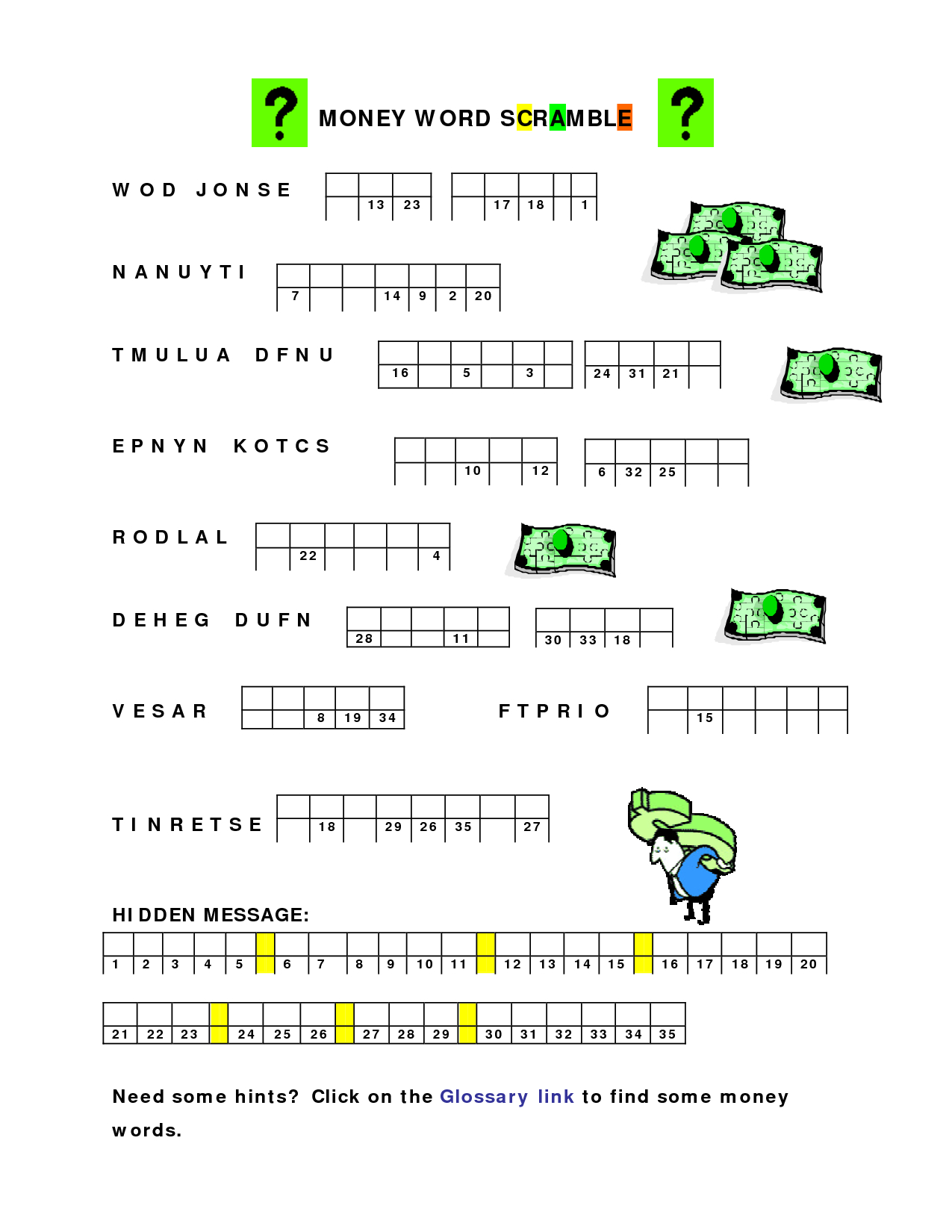 Free Word Scramble Maker Printable Free Printable