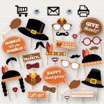 Photo Booth Prop Thanksgiving Template – Festival Collections   Free Printable Thanksgiving Photo Props