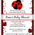 Photo : Cheap Sweet Pea Invitations Image   Free Printable Ladybug Baby Shower Invitations Templates