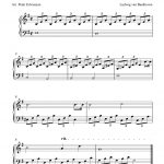 Piano Sheet Music For Beginners | Free Sheet Music Scores: Free Easy   Piano Sheet Music For Beginners Popular Songs Free Printable