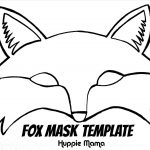 Pinbarbara Sinka On Kids | Pinterest | Animal Mask Templates   Free Printable Fox Mask Template