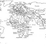 Pinbonnie S On Homeschooling | Pinterest | World Map Outline   Free Printable World Map With Countries Labeled