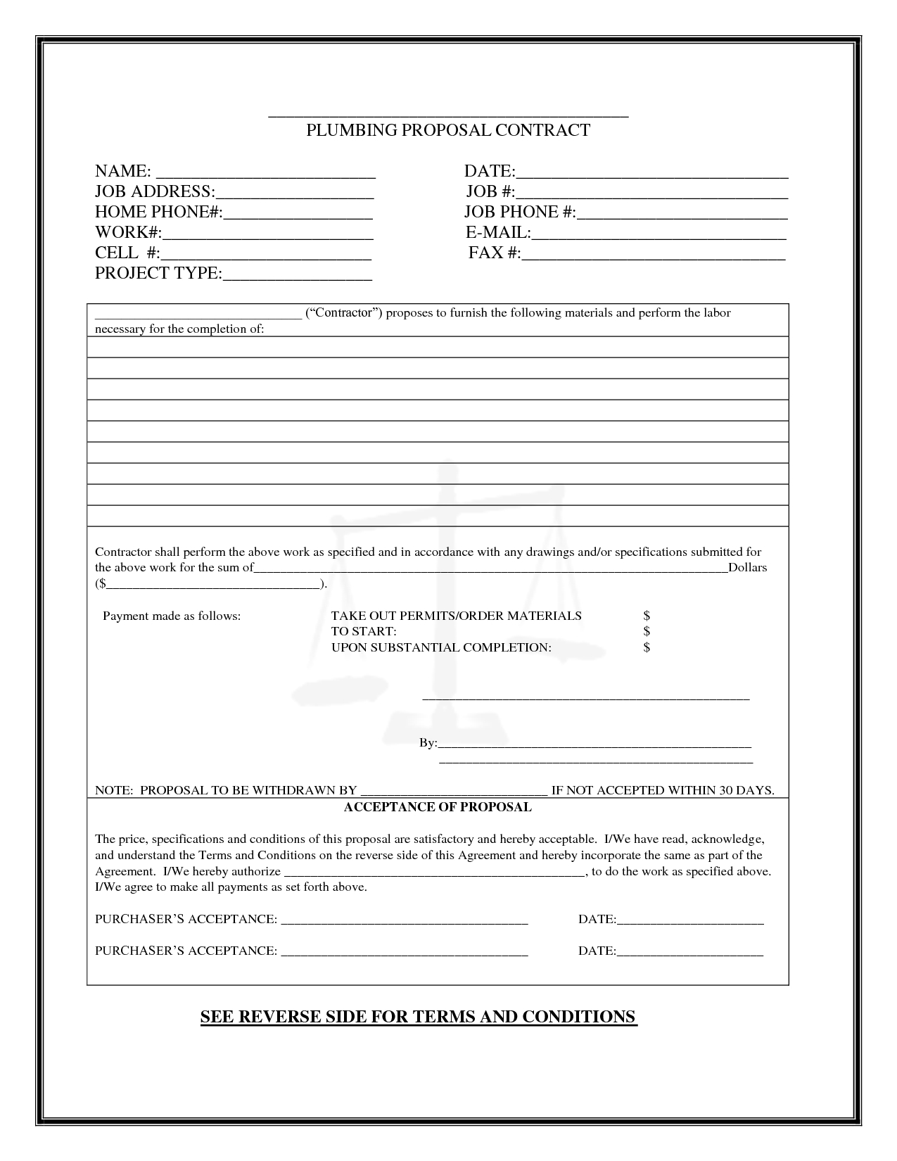 Pinboyvanss On Business | Proposal Templates, Templates - Free Printable Proposal Forms
