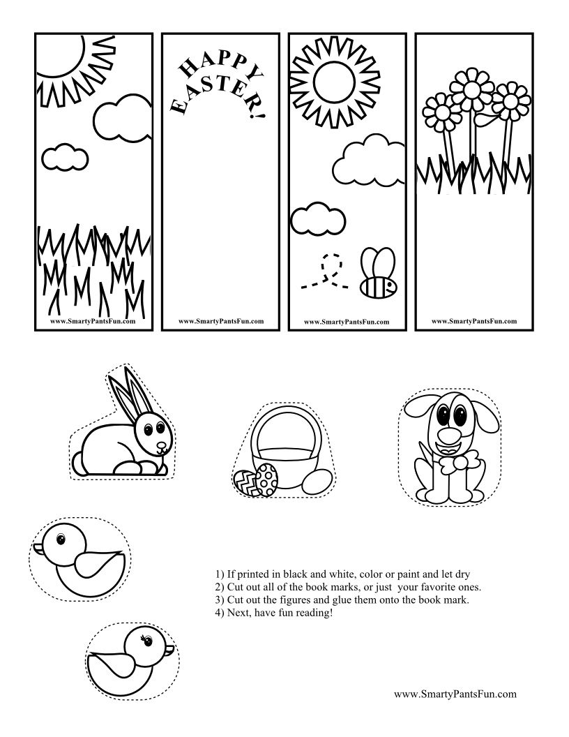 Pincassandra Koontz On Kid&amp;#039;s Crafts | Pinterest | Bookmarks Kids - Free Printable Crafts For Preschoolers
