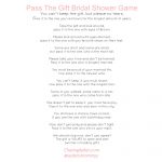Pinchasing Mcallisters On My Events | Bridal Shower Games   Pass The Prize Baby Shower Game Free Printable