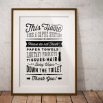 Pincleancutcreative On Printables Posters   Printable Signs   Free Printable Do Not Flush Signs