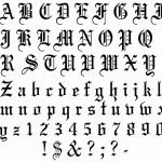 Pincoleen Bevan On Calligraphy | English Fonts, Tattoo Fonts   Free Printable Old English Letters
