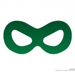 Pincrafty Annabelle On Green Lantern Printables | Superhero Mask   Superman Mask Printable Free