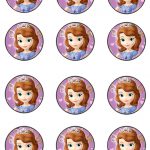 Pincrafty Annabelle On Sofia Printables | Pinterest | Sofia   Sofia The First Cupcake Toppers Free Printable