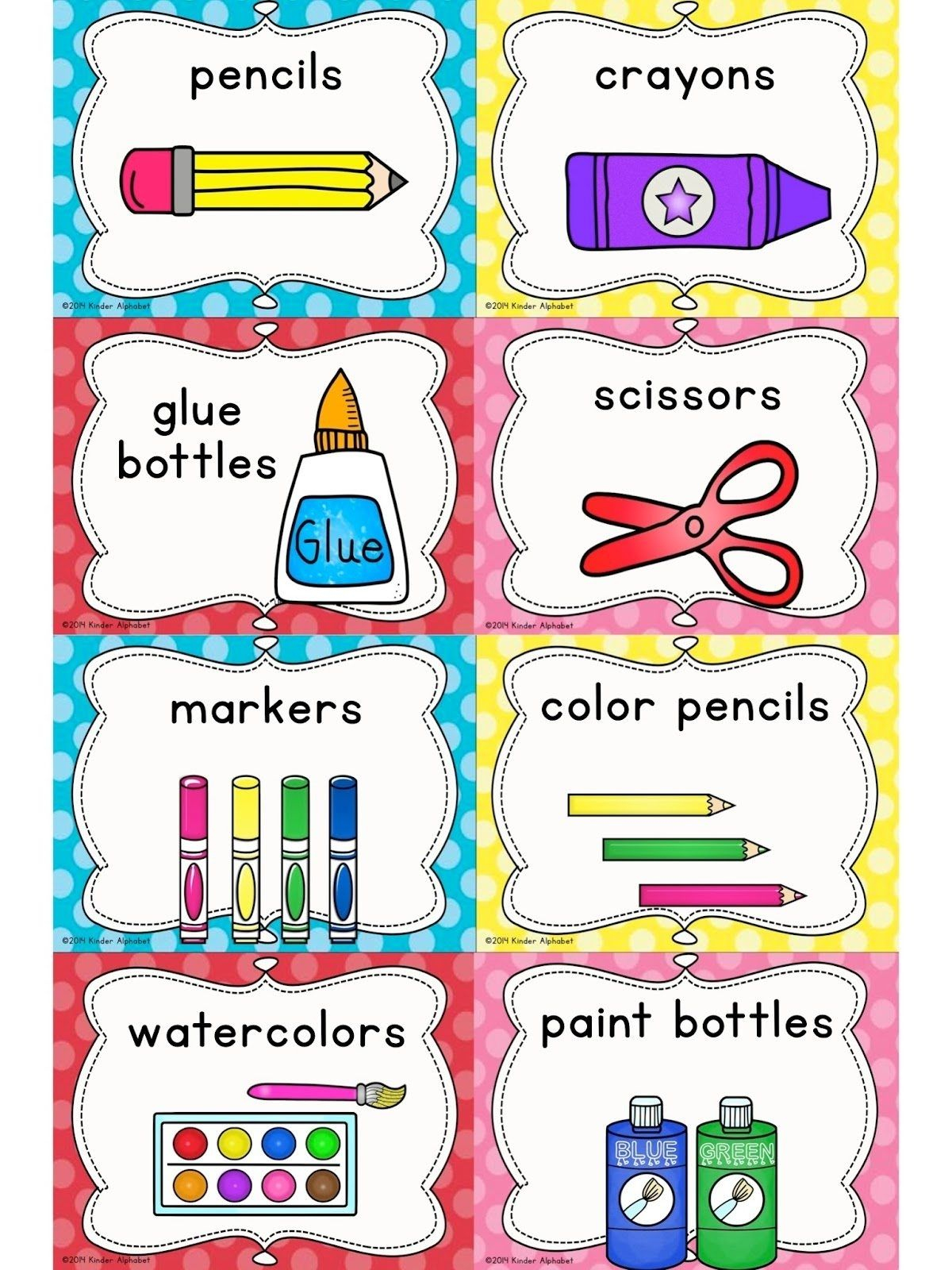 Free Printable Name Labels For Preschool