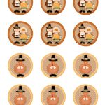 Pinlola Schultz On One Inch Bottle Caps | Pinterest   Thanksgiving Cupcake Toppers Printable Free