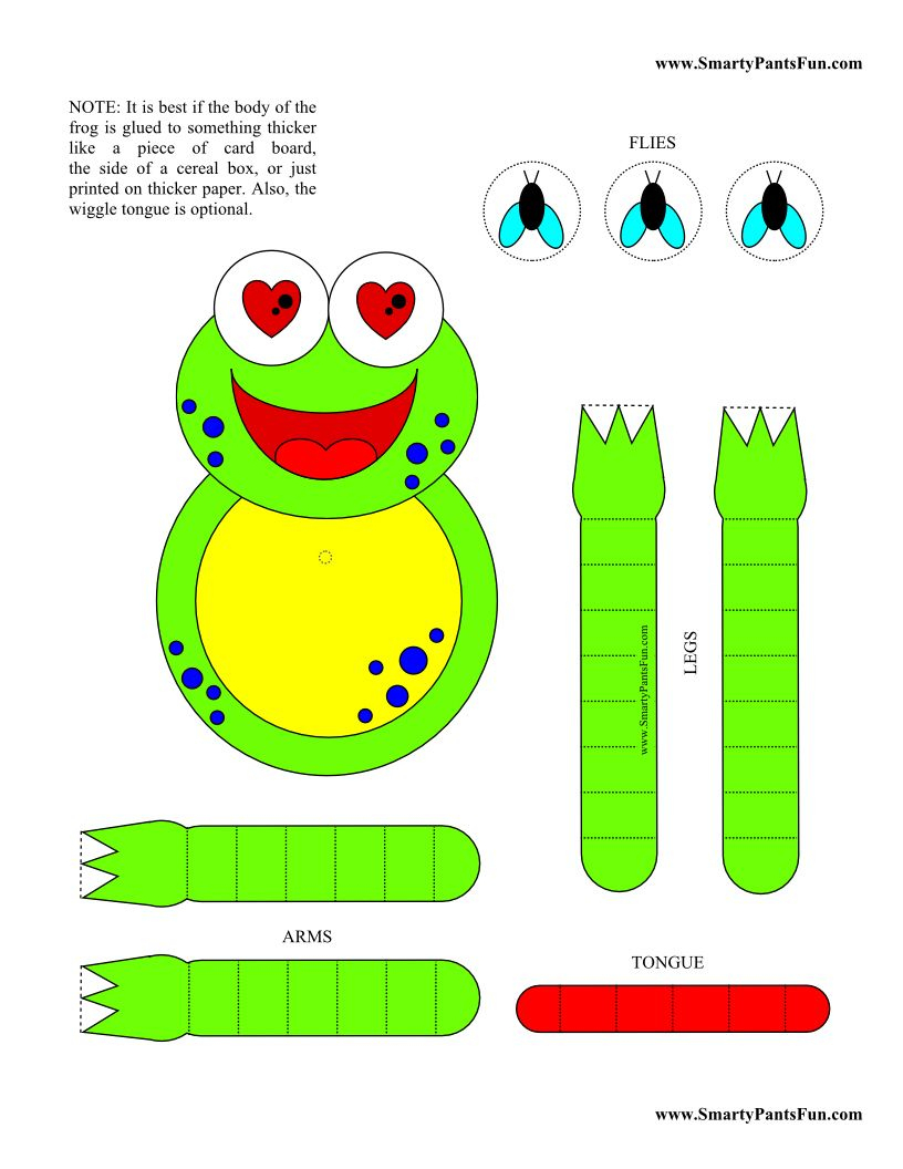 Pintammy Strickler On Printables | Pinterest | Frog Crafts - Free Printable Crafts For Preschoolers