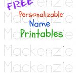 Pintheresa Mcduffie On Educational For Kids | Pinterest   Free Printable Name Worksheets For Kindergarten