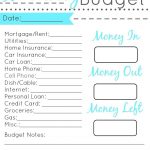 Pintiffany Peppers On Budgeting For Beginners | Pinterest   Free Printable Budget Planner Uk