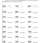 Place Value Worksheets 2Nd Grade To Free Download   Math Worksheet   Free Printable Place Value Worksheets