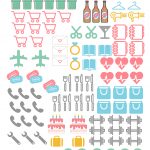Planner Icon Stickers  Free Printable | Prefect Printables | Planner   Free Printable Icons