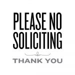 Please No Soliciting | Lemon Squeezy | Printables & Fonts   Free Printable No Soliciting Sign