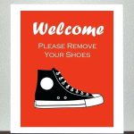 Please Remove Shoes Sign Please Remove Your Shoes Sign Printable   Free Printable Remove Your Shoes Sign
