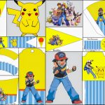 Pokemon: Free Party Printables And Images.   Oh My Fiesta! For Geeks   Free Printable Pokemon Thank You Tags