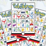 Pokémon Go: Pokébingo Free Printable Bingo Game   Free Printable Pokemon Pictures