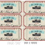 Polar Express Train Tickets Free Printable   Party Like A Cherry   Free Printable Train Pictures
