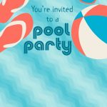 Pool Party #invitation   Free #printable #summer #party | Fun In The   Pool Party Flyers Free Printable