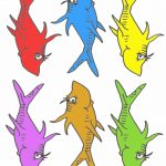 Pre K Tweets: Free Printable Dr. Suess Fish! | Ymca Activities   Free Printable Dr Seuss Clip Art