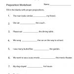 Preposition Worksheets | Two Ways To Print This Free Prepositions   Free Printable Recovery Games