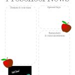 Preschool Newsletter Template 2 | Teaching Ideas | Preschool   Free Printable Preschool Newsletter Templates
