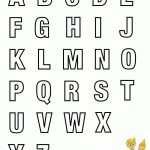 Print Alphabet Chart Capital Letters And All Other Letters | Letter   Free Printable Alphabet Letters To Color