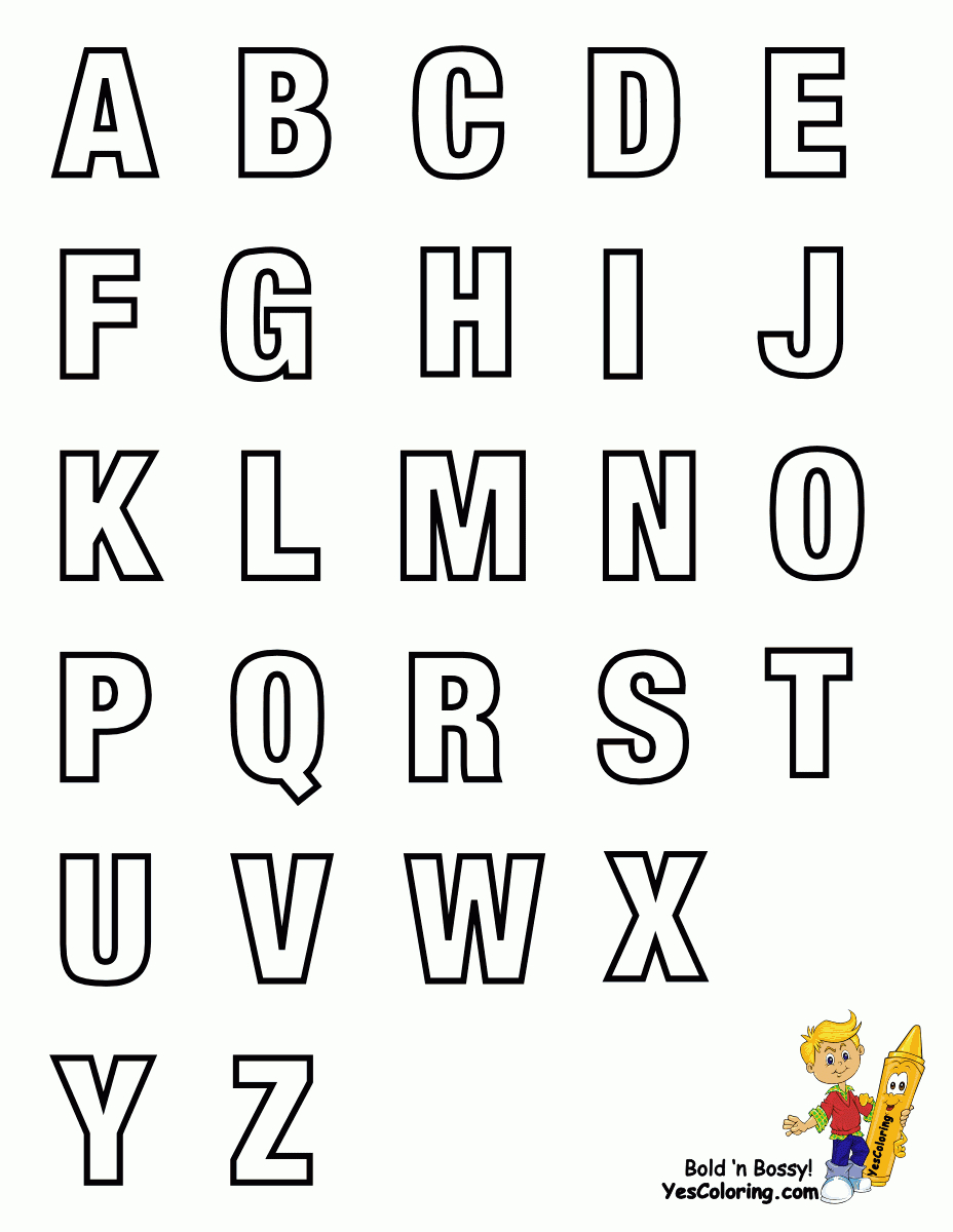Print Alphabet Chart Capital Letters And All Other Letters | Letter - Free Printable Alphabet Letters