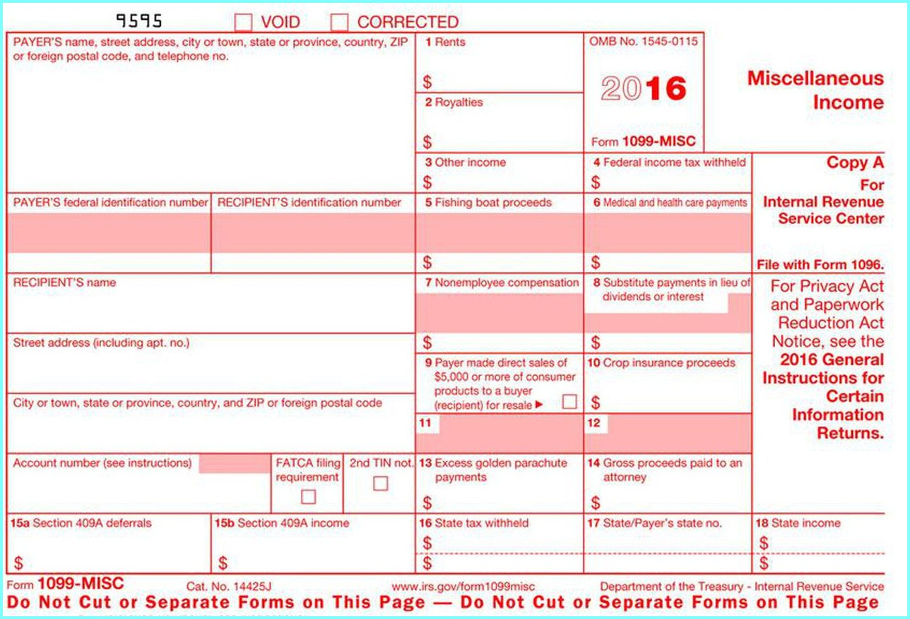 Printable 1099 Form 2017 Free - Form : Resume Examples #az4Oekow0Y - Free Printable 1099 Form