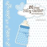 Printable Baby Shower Invitations   Free Printable Baby Sprinkle Invitations