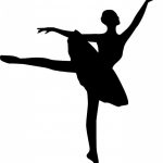 Printable Ballerina Silhouette At Getdrawings | Free For Pertaining   Free Printable Ballerina Silhouette