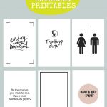 Printable Bathroom Signs | Being Mrs Mcintosh   Free Printable Bathroom Signs