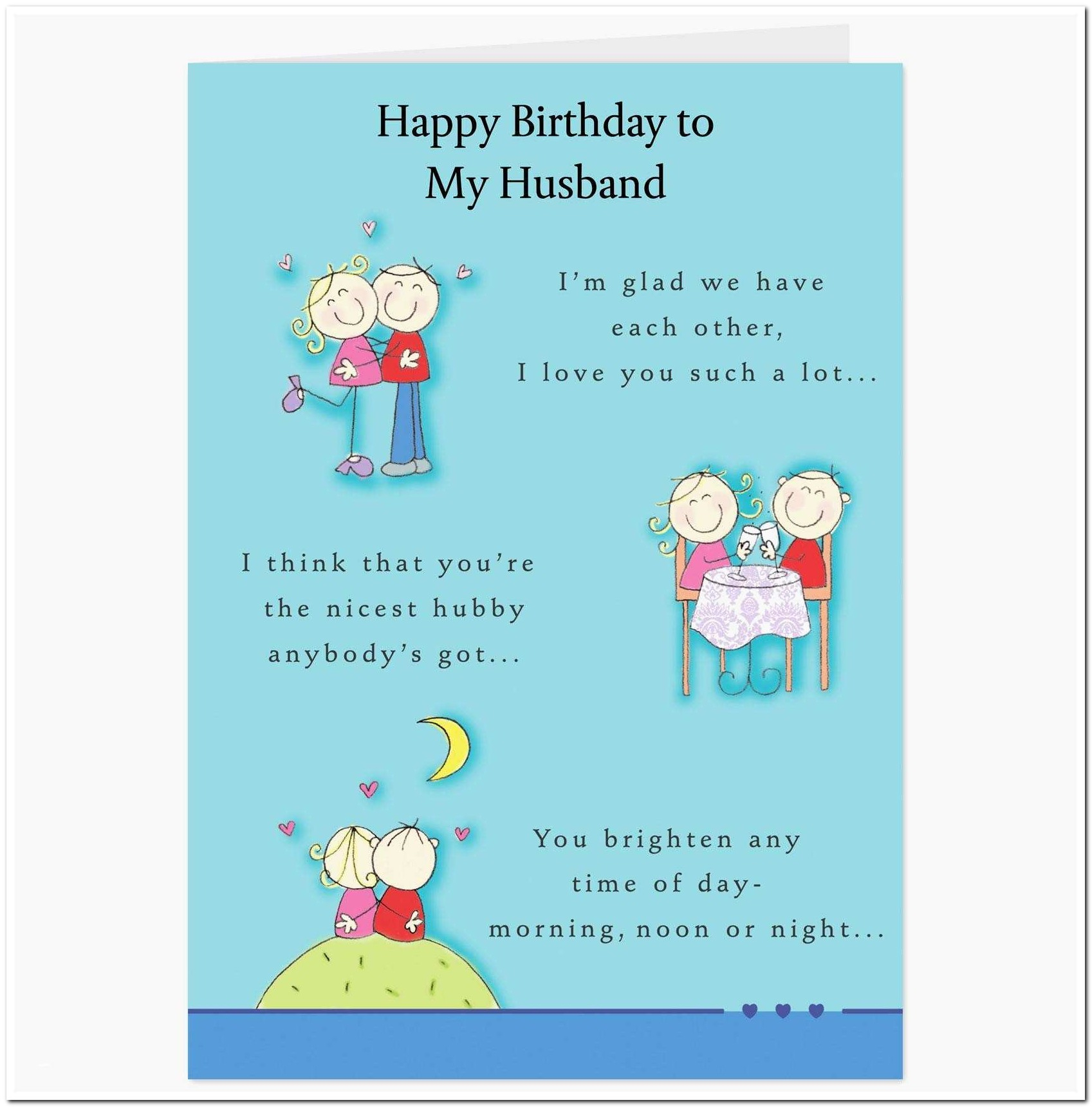 Printable Birthday Cards For Husband Beautiful 20 Elegant Funny - Free Printable Birthday Cards For Husband