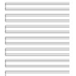 Printable Blank Piano Sheet Music Paper | Print In 2019 | Pinterest   Free Printable Blank Music Staff Paper