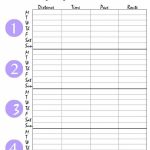Printable Blank Workout Log Template Free Training Diary Word   Free Printable Running Log